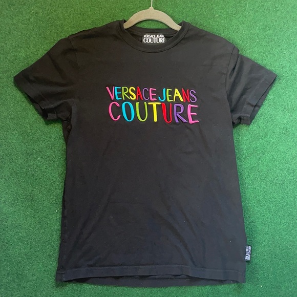 Versace Other - Men’s Medium Versace Rainbow Short Sleeve Shirt